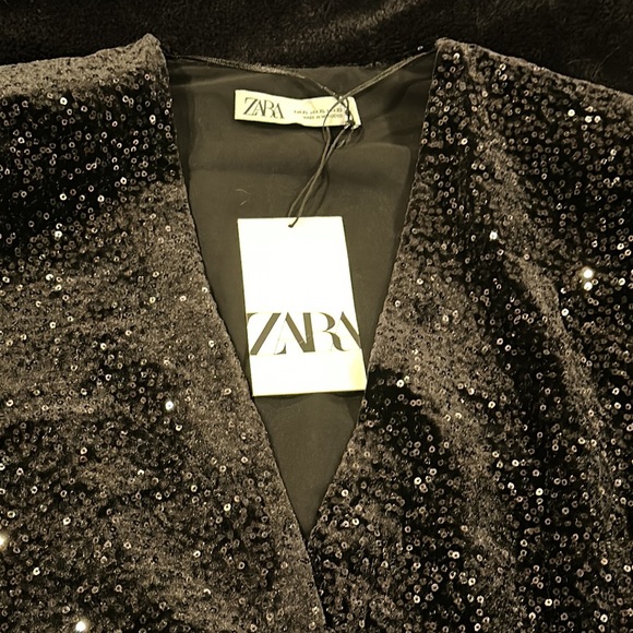 Brand new ZARA Evening beaded mini Dress - Picture 12 of 16